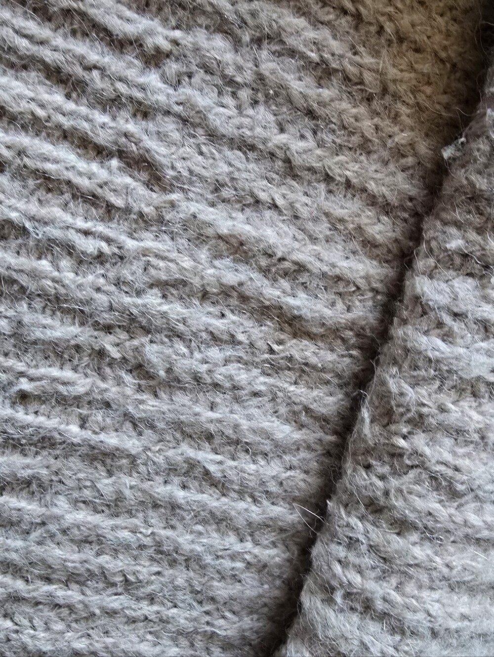 Jenni Kayne Alpaca Wool Blend Cocoon Taupe Oversized Cardigan S - Picture 7 of 13